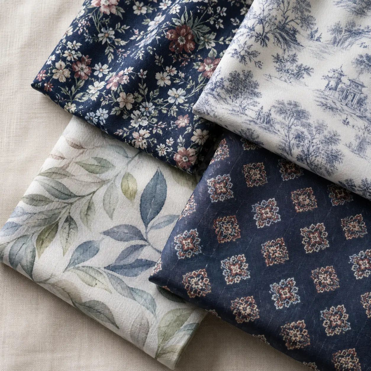 Printed men's shirting fabric collection by Brar Group